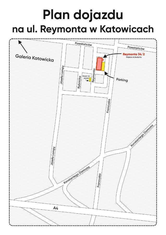 Kairos Apartments - City - Darmowy Parking, Scisle Centrum Katowice Luaran gambar